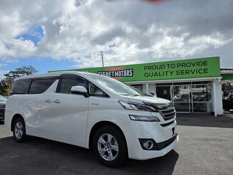 2015 Toyota Vellfire X! Hybrid, 7 Seat!