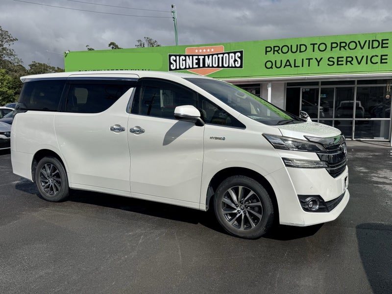 2015 Toyota Vellfire V! Hybrid, 7 Seat!