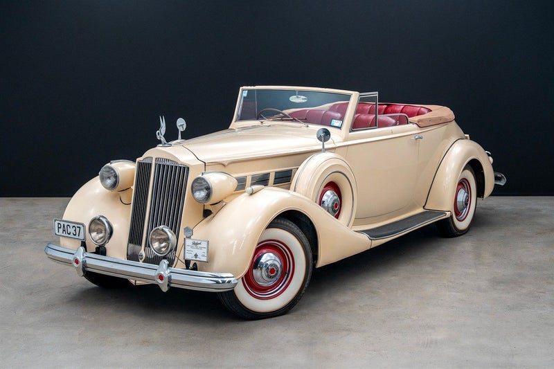 1937 Packard Super 8 Convertible Victoria