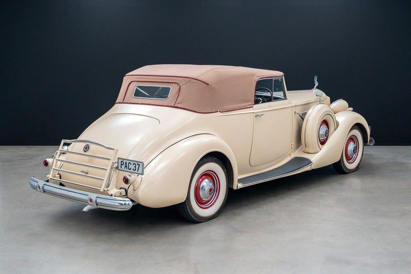 1937 Packard Super 8 Convertible Victoria, photo 2