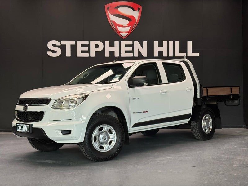 2014 Holden Colorado LX D/Cab 4WD Flatdeck