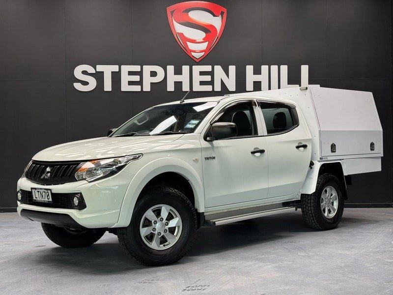 2018 Mitsubishi Triton GLX D/Cab 4WD Boxbody