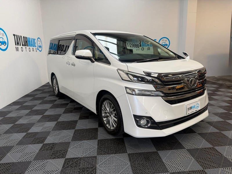 2017 Toyota Vellfire 8 SEAT