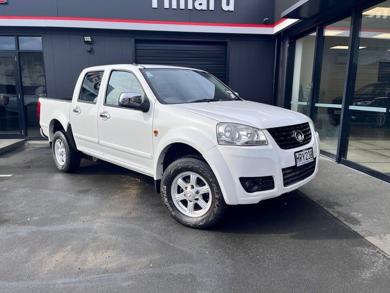 2014 GWM v200 2.0L TDi Ute 4WD 6MT
