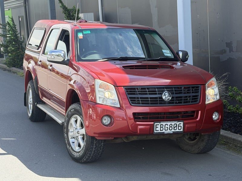 2007 Holden Rodeo Lt Crew Pu Td