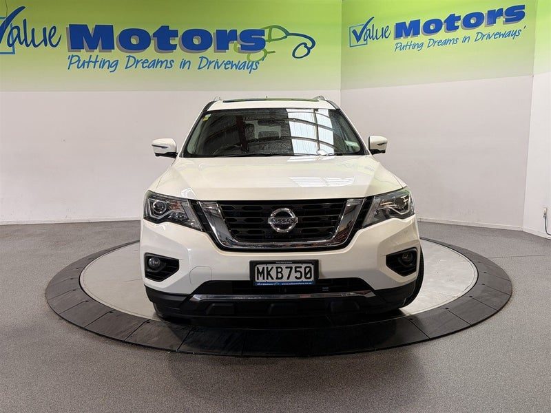 2019 Nissan Pathfinder Ti 4WD, NZ NEW, 7 SEATER, photo 2