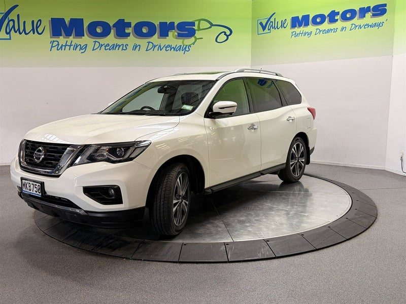 2019 Nissan Pathfinder Ti 4WD, NZ NEW, 7 SEATER, photo 3