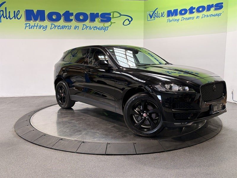 2017 Jaguar F-PACE 2.0D ALL WHEEL DRIVE in BLACK