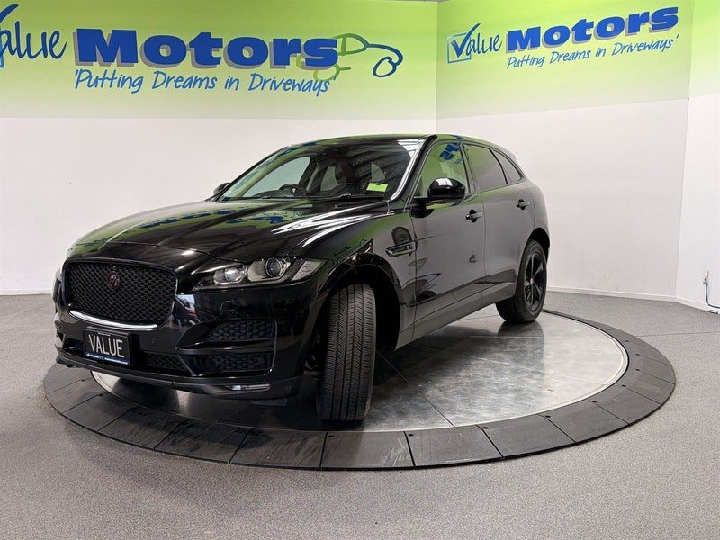 2017 Jaguar F-PACE 2.0D ALL WHEEL DRIVE in BLACK, photo 3
