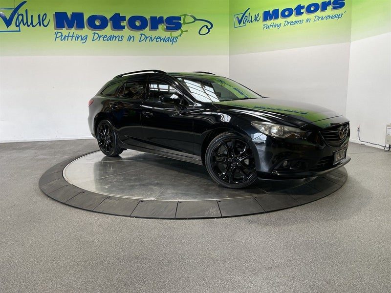 2014 Mazda Atenza WAGON with FRESH BLACK PACK!!