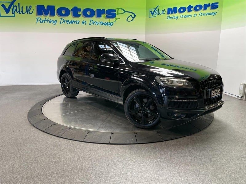2011 Audi Q7 S-LINE 7 SEATER BLACK PACK