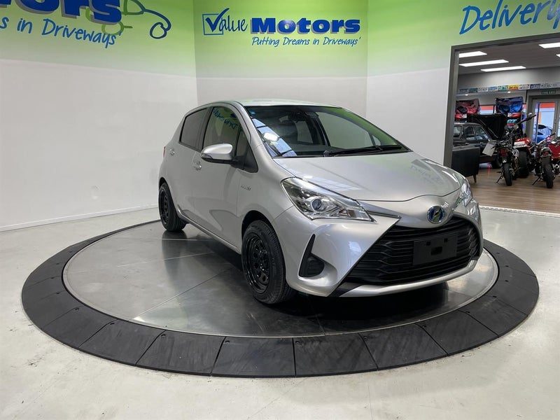 2017 Toyota Vitz HYBRID ROUGHED UP ON STEELIES