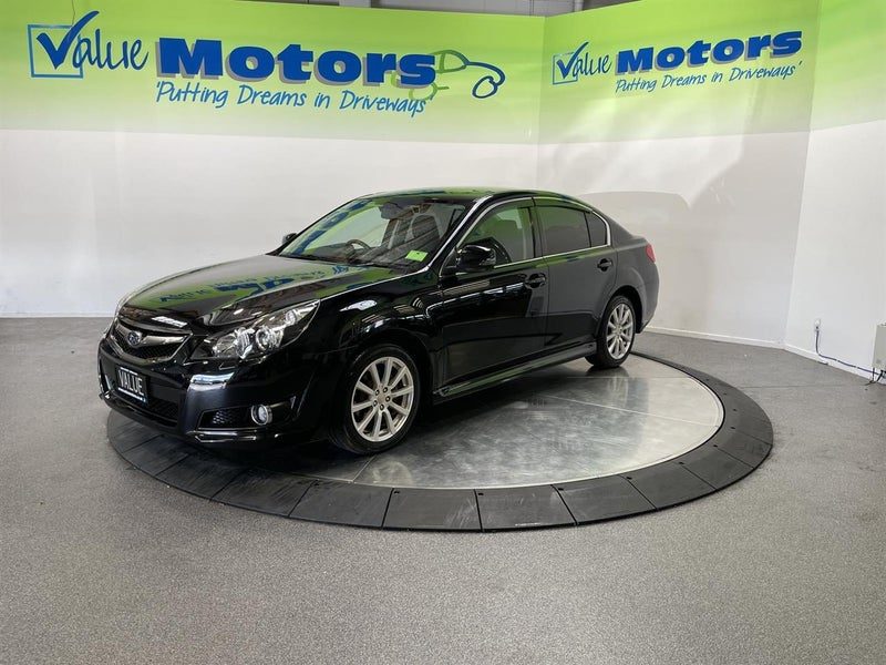 2012 Subaru Legacy 2.5L FACELIFT BLACK SEDAN, photo 3