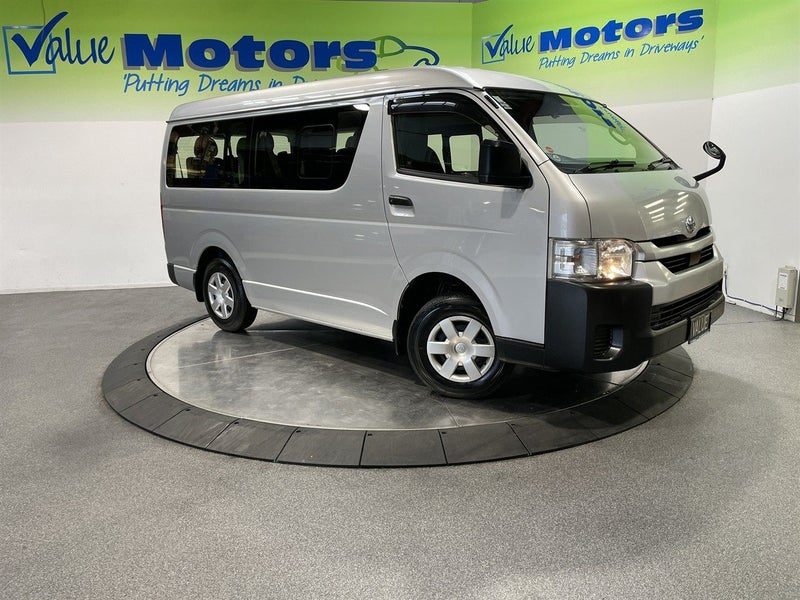 2020 Toyota Hiace RARE 4WD 10 SEATER VAN.