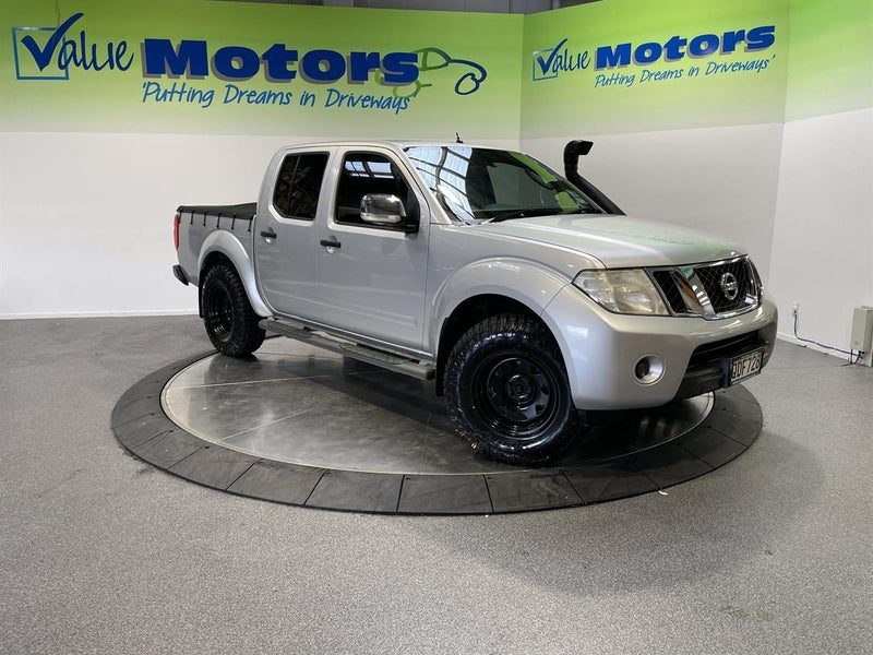 2011 Nissan Navara ST-X 4WD ROUGHED UP ON STEELIES