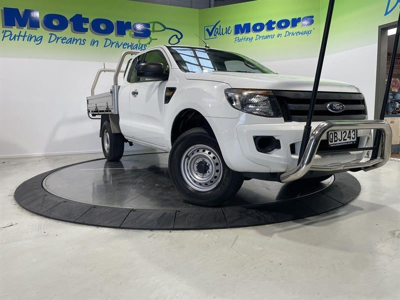 2015 Ford Ranger SUPER CAB, FLAT DECK, ROOF RACKS