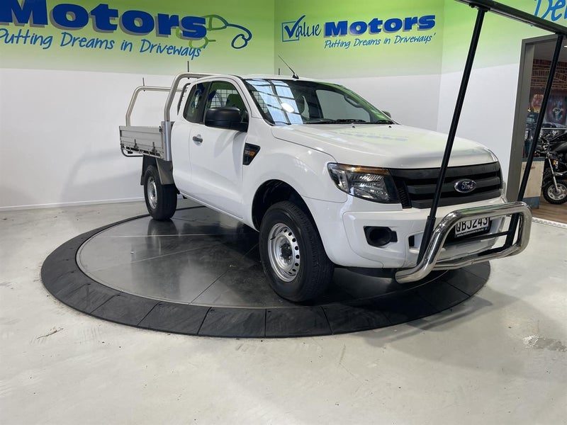 2015 Ford Ranger SUPER CAB, FLAT DECK, ROOF RACKS, photo 2