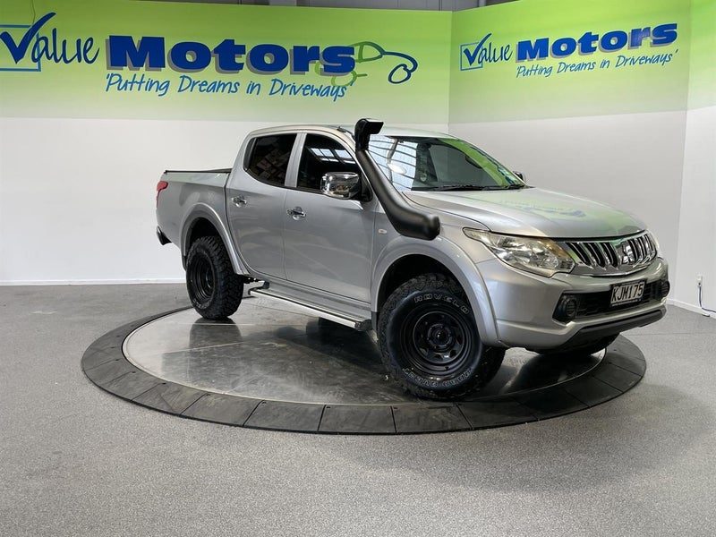 2017 Mitsubishi Triton ROUGHED UP ON STEELIES