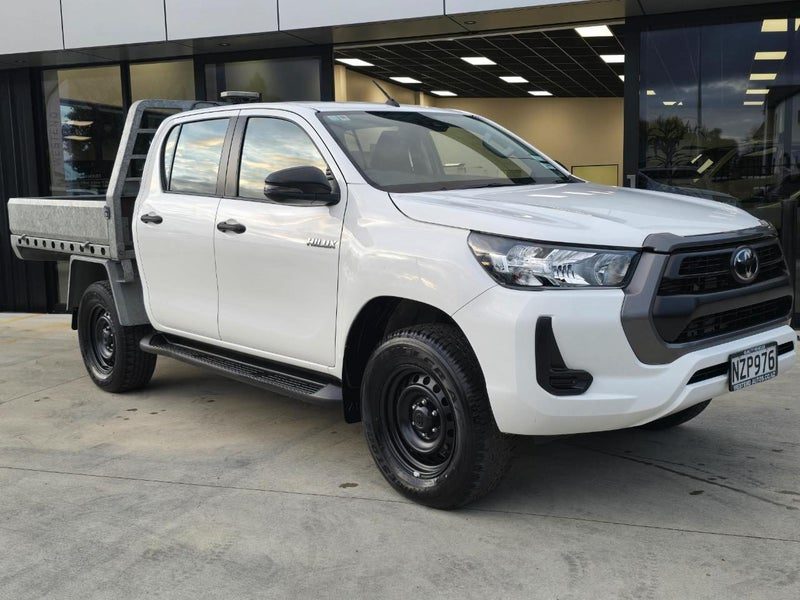 2022 Toyota Hilux SR D/CAB AUTO FLATDECK (NZNEW)