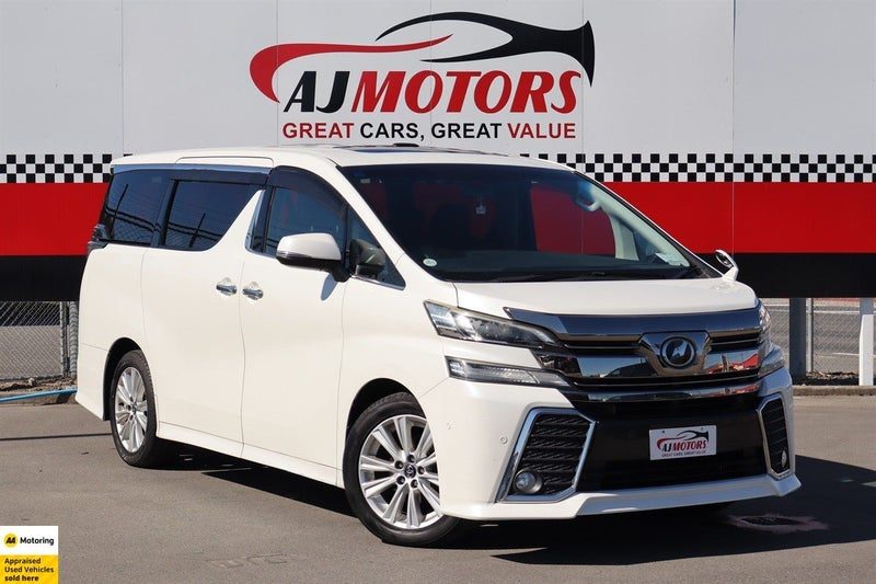 2015 Toyota Vellfire 2.5Z / Radar Cruise / SUNROOF