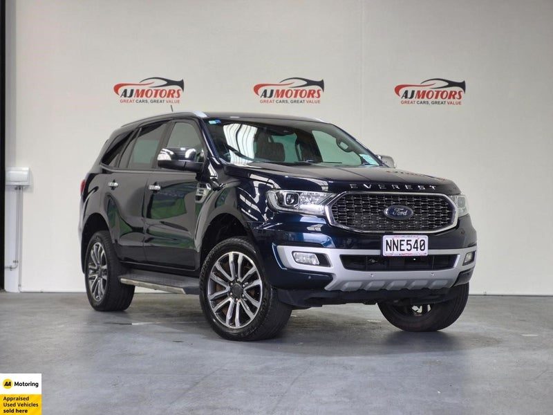 2021 Ford Everest Titanium 2.0D / 4WD (NZ New), main photo