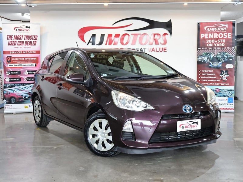2014 Toyota Aqua BLACK SOFT LEATHER SELECTION