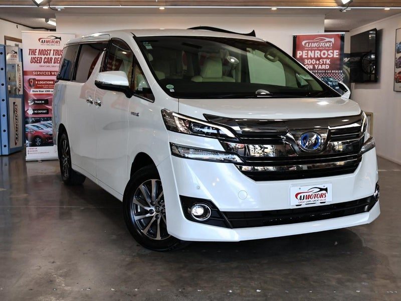 2015 Toyota Vellfire HYBRID 4WD V, main photo