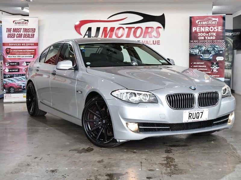 2012 BMW 528i BLACK FULL LEATHER, main photo