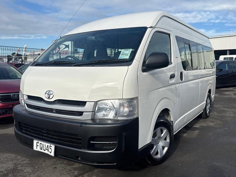 2010 Toyota Hiace 3.0DT ZX 11 Seats( NZ New), main photo