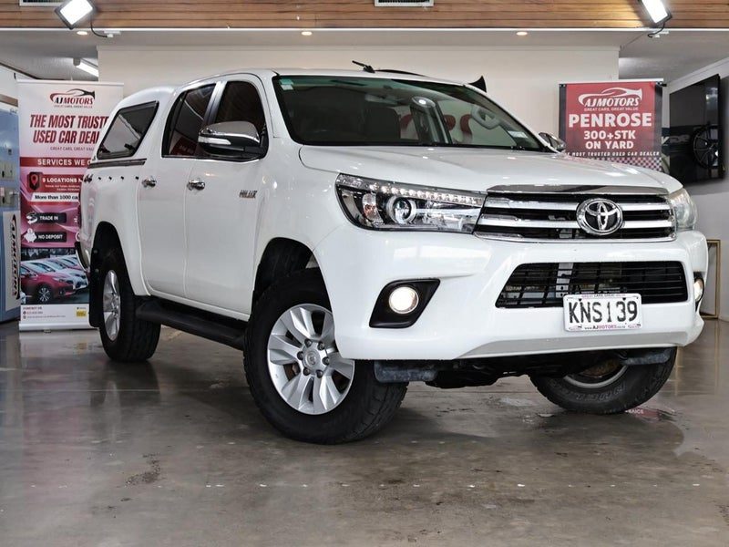 2017 Toyota Hilux SR5 TD DC 2.8D/4WD/NZ New