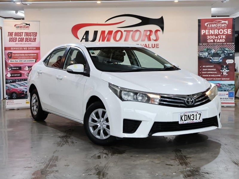 2016 Toyota Corolla GX 1.8P/CVT/SL/4DR/5