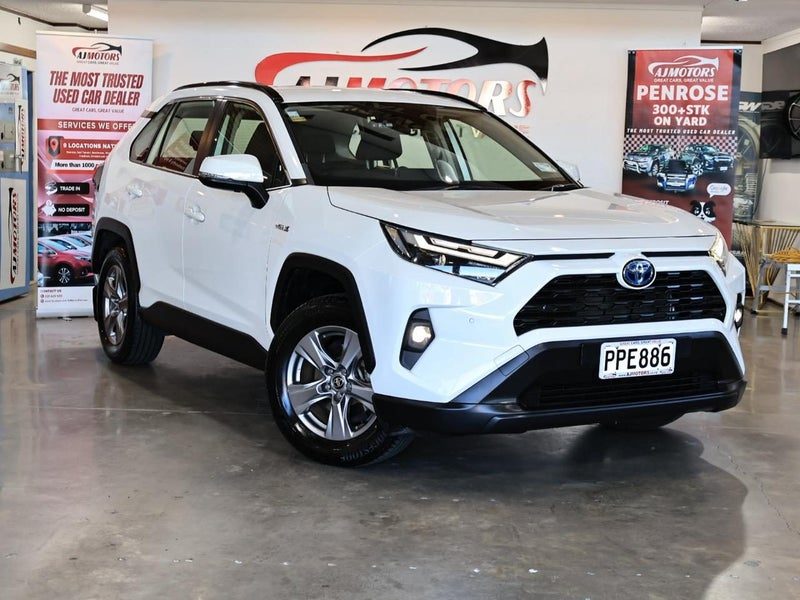 2022 Toyota RAV4 GX 4WD Hybrid (NZ New)