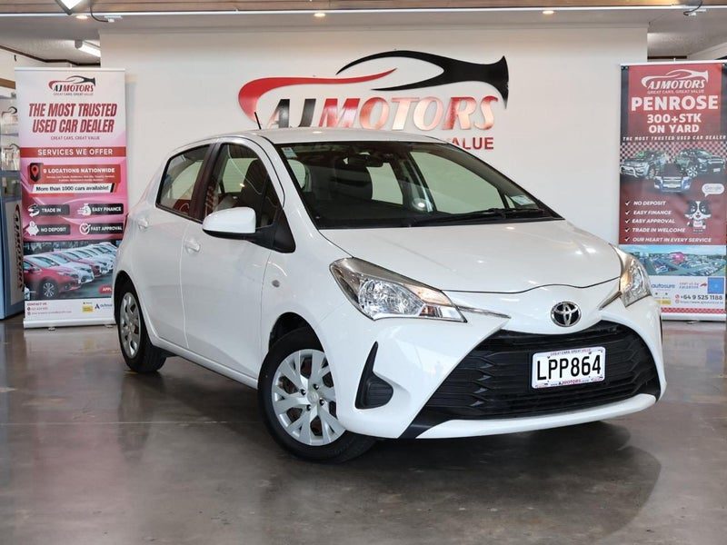 2018 Toyota Yaris GX 1.3P/4AT (NZ NEW)