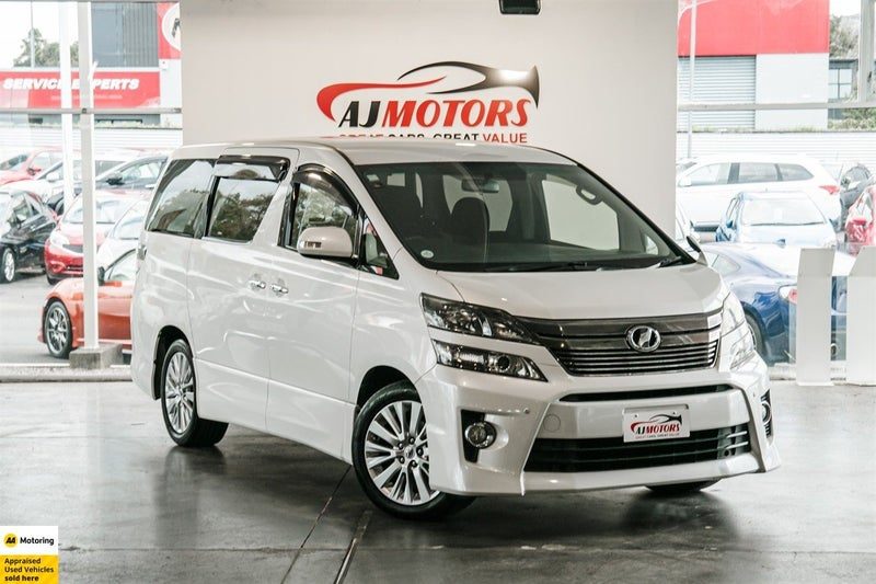 2013 Toyota Vellfire 2.4z 7 seater, main photo