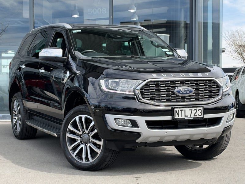 2021 Ford Everest NZ New Titanium 2.0D/4WD